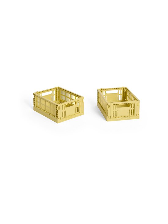 HAY - Säilituskorvid Colour Crate Mini, 2 tk - DUSTY YELLOW - photo 1 HAY - Säilituskorvid Colour Crate Mini, 2 tk - DUSTY YELLOW | Stockmann - photo 1