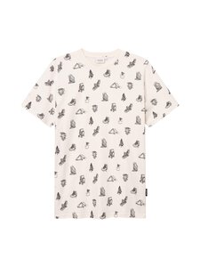 Dedicated - T-paita - GO OUTSIDE AOP OFF-WHITE | Stockmann