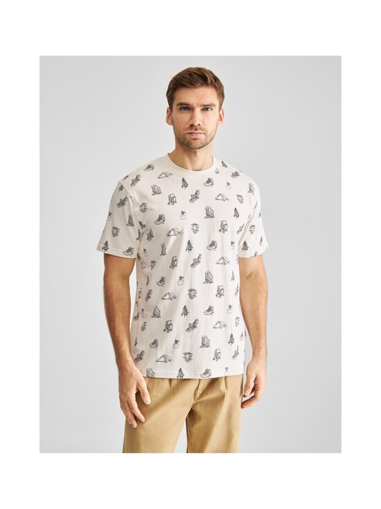 Dedicated - T-särk - GO OUTSIDE AOP OFF-WHITE | Stockmann - photo 2