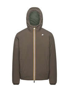 K-Way - Jack St Warm Double -sadetakki - DDQ BLACK OLIVE - GREEN BLACKISH | Stockmann