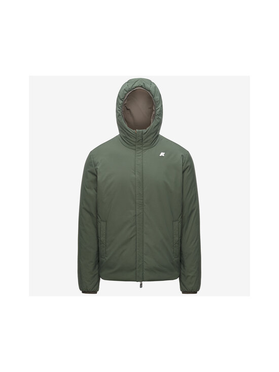K-Way - Jack St Warm Double -sadetakki - DDQ BLACK OLIVE - GREEN BLACKISH | Stockmann - photo 2