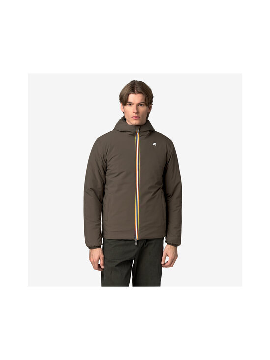K-Way - Jack St Warm Double -sadetakki - DDQ BLACK OLIVE - GREEN BLACKISH | Stockmann - photo 4