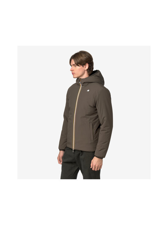 K-Way - Jack St Warm Double -sadetakki - DDQ BLACK OLIVE - GREEN BLACKISH | Stockmann - photo 5