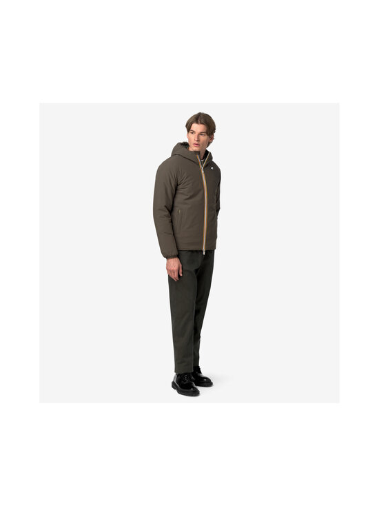 K-Way - Jack St Warm Double -sadetakki - DDQ BLACK OLIVE - GREEN BLACKISH | Stockmann - photo 7