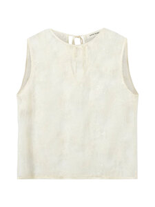 Sofie Schnoor - Odessasw Lace Sequin tops - 0158 CREME YELLOW | Stockmann