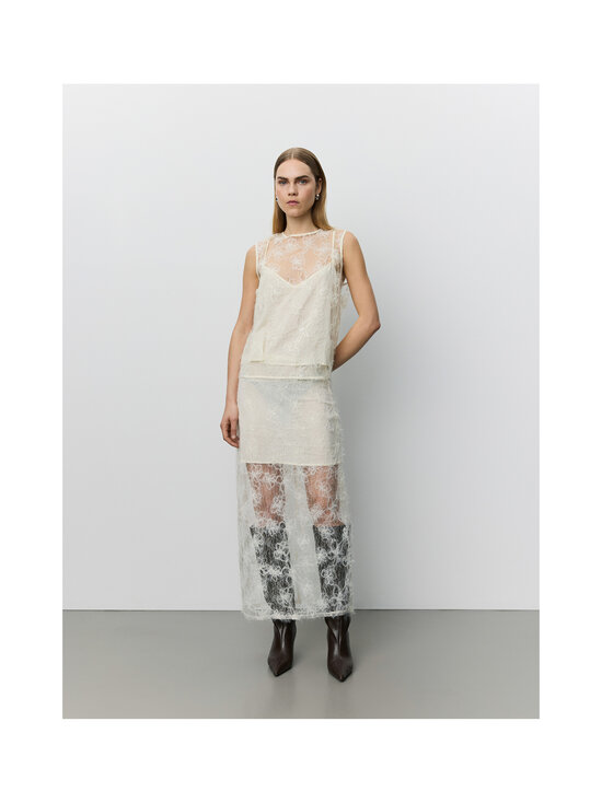 Sofie Schnoor - Odessasw Lace Sequin tops - 0158 CREME YELLOW | Stockmann - photo 3