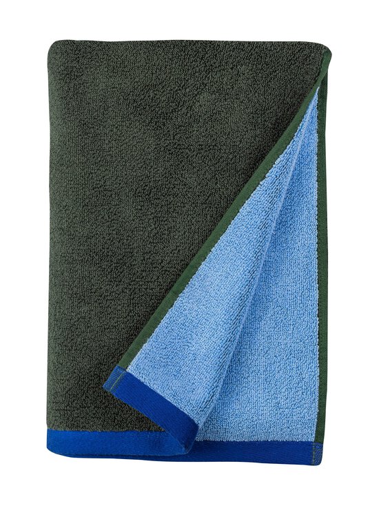 Mette Ditmer Denmark - Soft-kylpypyyhe 70x133 cm - 63 DARK OLIVE / LIGHT BLUE | Stockmann - photo 1