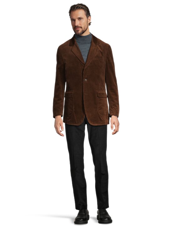 Oscar Jacobson - Fridolf Patch velveta žakete - 579 SPANIEL BROWN | Stockmann - photo 2