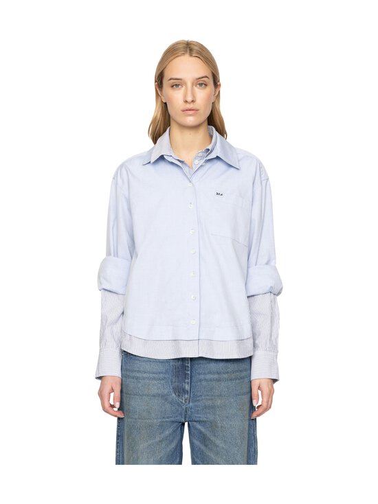 Sea NY - ZAYNA DBL LAYER BUTTON DOWN SHIRT Sea NY - BLUE | Stockmann - photo 1