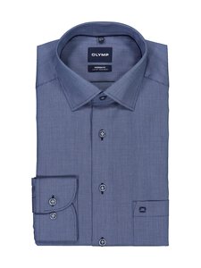 Olymp - Modern Fit Solid -kauluspaita - 18 MARINE | Stockmann