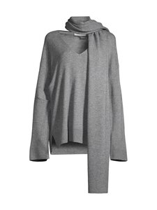 Rodebjer - Phlox- merinoneule & -huivi - LIGHT GREY MELANGE | Stockmann