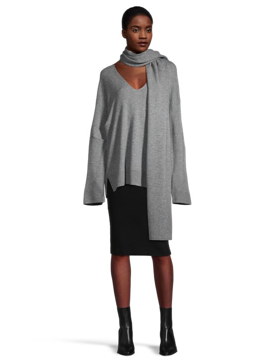 Rodebjer - Phlox- merinoneule & -huivi - LIGHT GREY MELANGE - photo 2 Rodebjer - Phlox- merinoneule & -huivi - LIGHT GREY MELANGE | Stockmann - photo 2