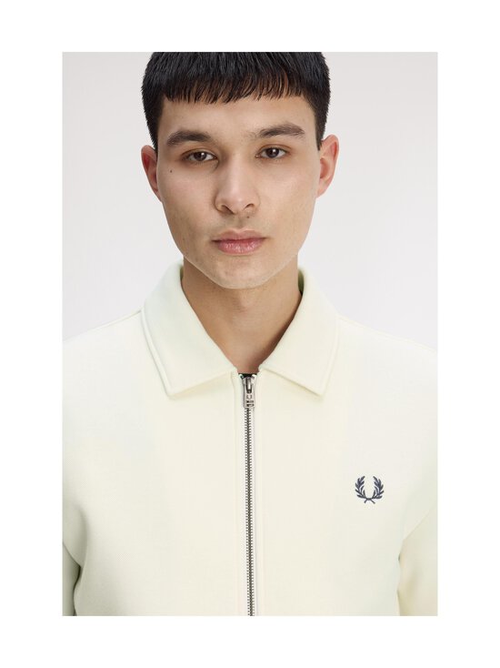 Fred Perry - Zip Through Collared -collegepaita - 560 ECRU | Stockmann - photo 5