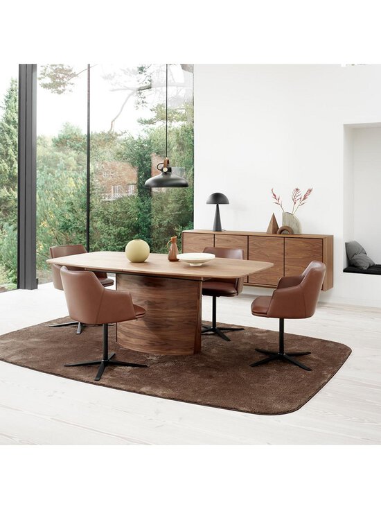 Skovby Möbelfabrik - #117- jatkettava ruokapöytä öljytty pähkinäviilu 102 x 192 / 252 cm - BROWN | Stockmann - photo 4