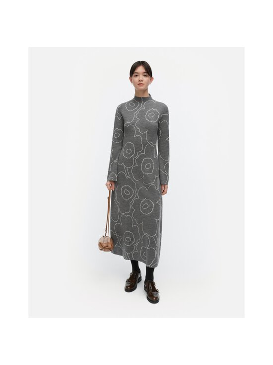 Marimekko - Willat Piirto Unikko vilnas kleita - 919 DARK GREY, OFF WHITE - photo 2 Marimekko - Willat Piirto Unikko vilnas kleita - 919 DARK GREY, OFF WHITE | Stockmann - photo 2