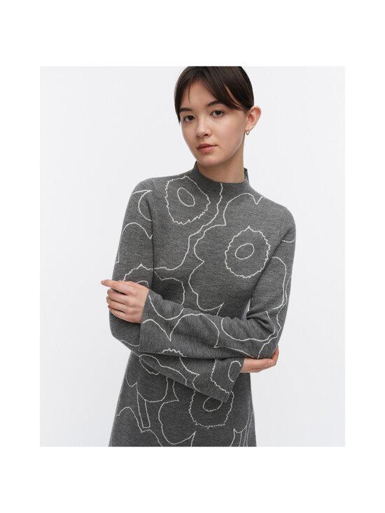 Marimekko - Willat Piirto Unikko vilnas kleita - 919 DARK GREY, OFF WHITE - photo 5 Marimekko - Willat Piirto Unikko vilnas kleita - 919 DARK GREY, OFF WHITE | Stockmann - photo 5