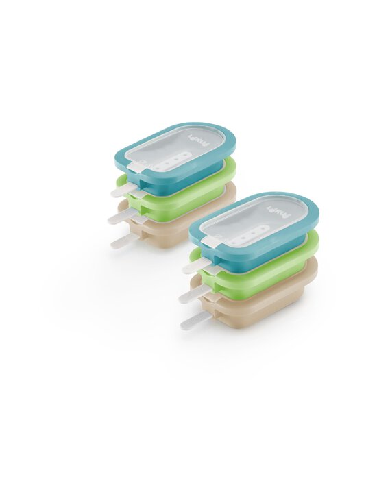 Lékué - Mediterranean Ice Lolly Moulds Set -jäätelömuotti 6 kpl - MIXED | Stockmann - photo 1