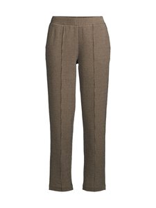 NOOM - Eleanor Jersey -housut - BLACK/BEIGE CHECK | Stockmann