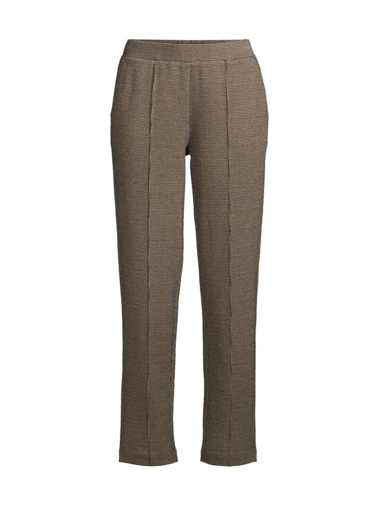 NOOM - Eleanor Jersey -housut - BLACK/BEIGE CHECK | Stockmann - photo 1