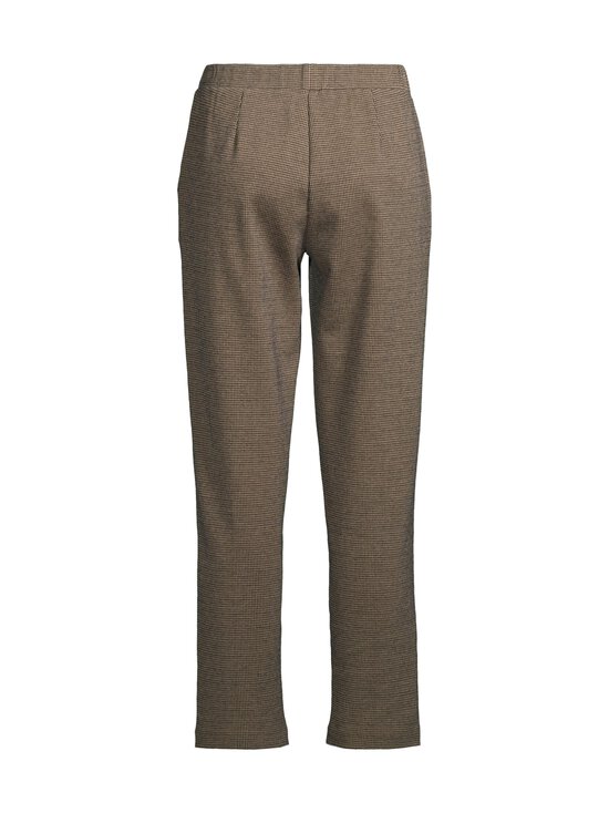 NOOM - Eleanor Jersey -housut - BLACK/BEIGE CHECK | Stockmann - photo 2