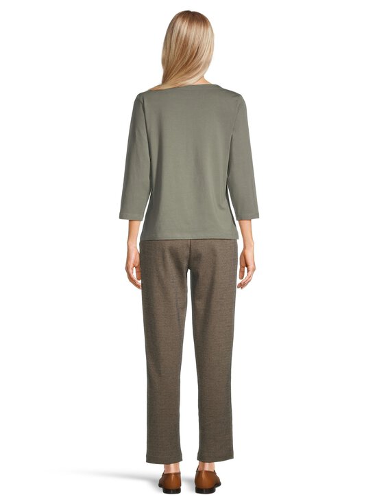 NOOM - Eleanor Jersey -housut - BLACK/BEIGE CHECK | Stockmann - photo 4