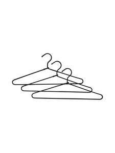Casa Stockmann - Riidepuu Catt 3 tk pakis - BLACK Casa Stockmann - Riidepuu Catt 3 tk pakis - BLACK | Stockmann