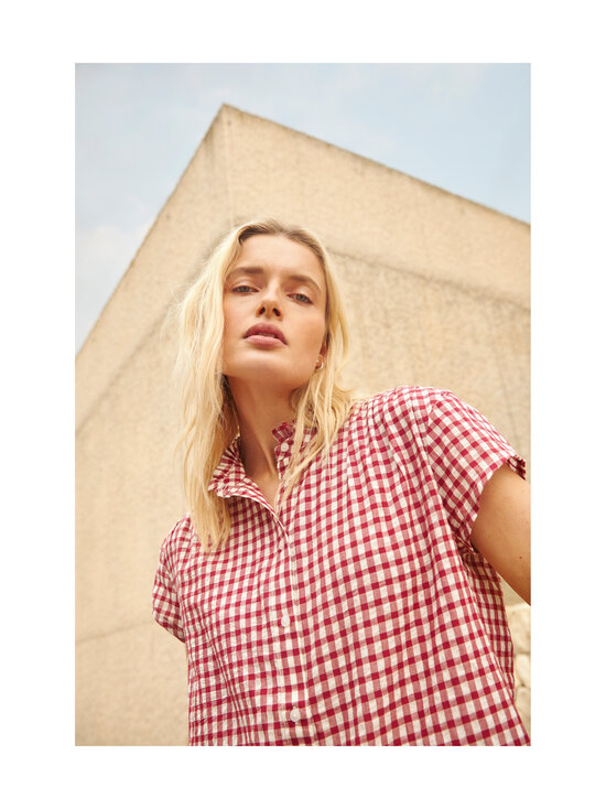 Part Two - BjankaPW-pusero - 220 BURNT RUSSET CHECK | Stockmann - photo 9