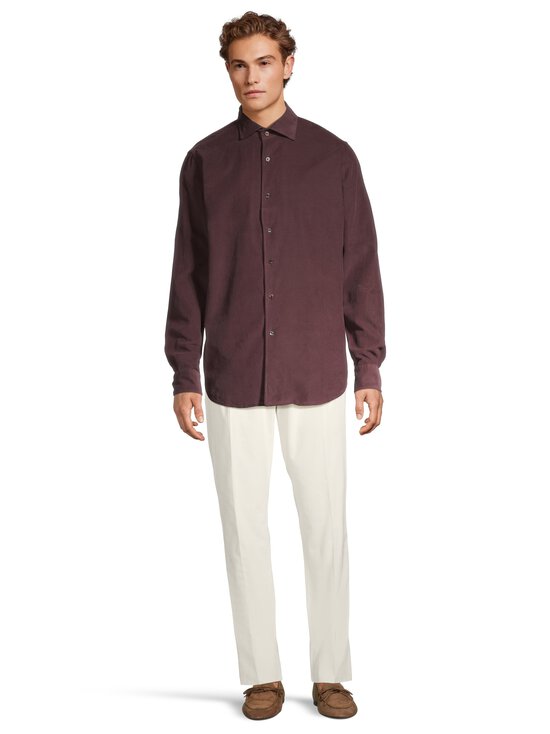 Canali - Vakosamettipaita - GM03361 914 RED | Stockmann - photo 2