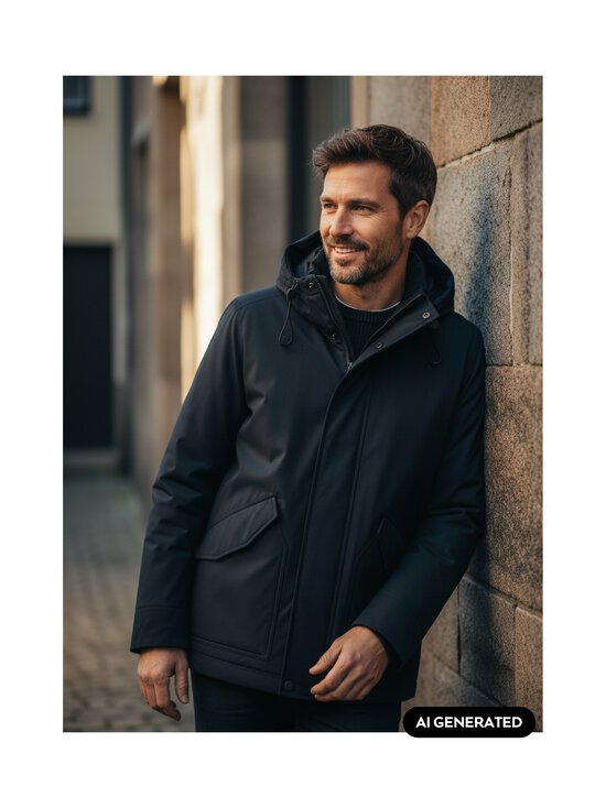 Marc O'Polo - Woven Outdoor -takki - 4131 DARK NAVY | Stockmann - photo 2
