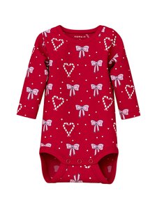Name It - Bodijs ar garām piedurknēm - JESTER RED Name It - Bodijs ar garām piedurknēm - JESTER RED | Stockmann