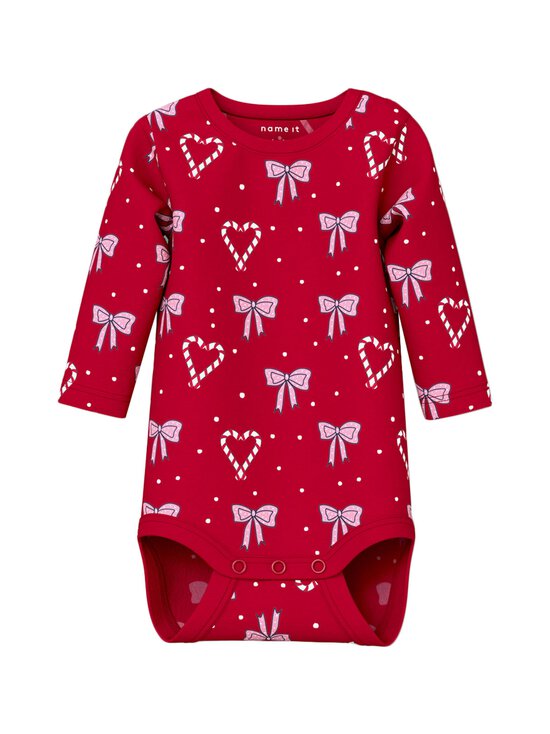 Name It - Bodijs ar garām piedurknēm - JESTER RED - photo 1 Name It - Bodijs ar garām piedurknēm - JESTER RED | Stockmann - photo 1