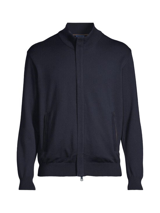 Paul & Shark - Knitted Wool - vetoketjullinen neuletakki - BLUE | Stockmann - photo 1