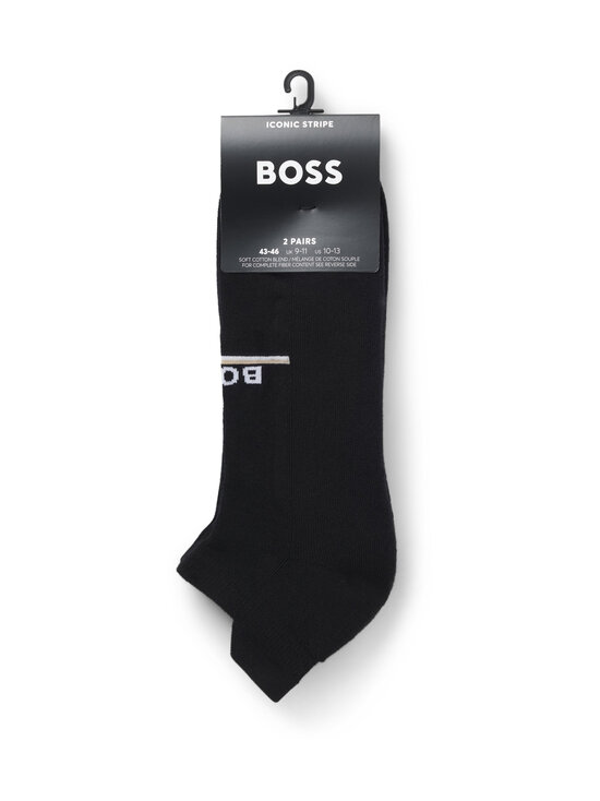 BOSS - Iconic Loop -sukat 2-pack - 001 BLACK | Stockmann - photo 2