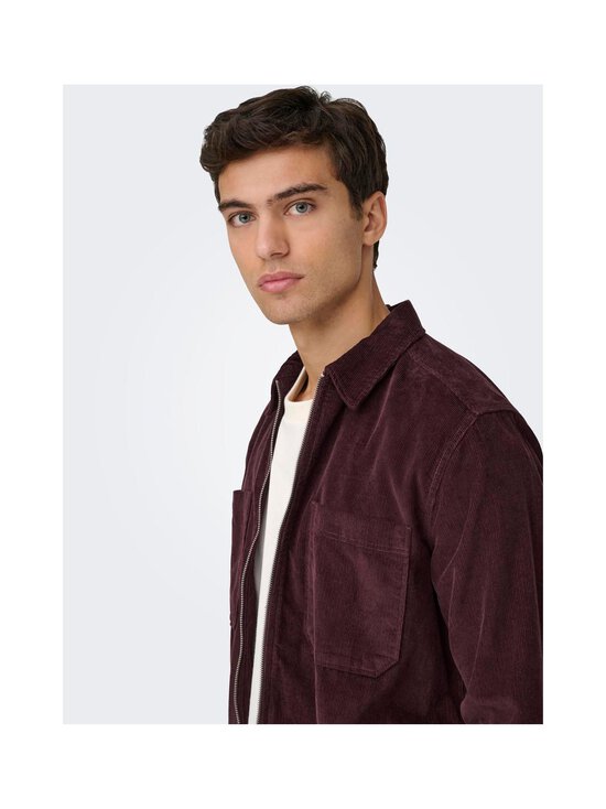 Only & Sons - Velvetsärk OnsAlp Cord Zip - PORT ROYALE | Stockmann - photo 7