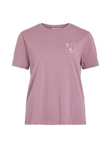 Vila - ViSybil Abstract t-paita - TOADSTOOL PRINT:SMALL CHEST FACE PRINT | Stockmann