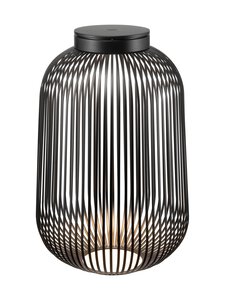 Blomus - Lito- kannettava ulkovalaisin 49 x 31 cm - BLACK Blomus - Lito- kannettava ulkovalaisin 49 x 31 cm - BLACK | Stockmann