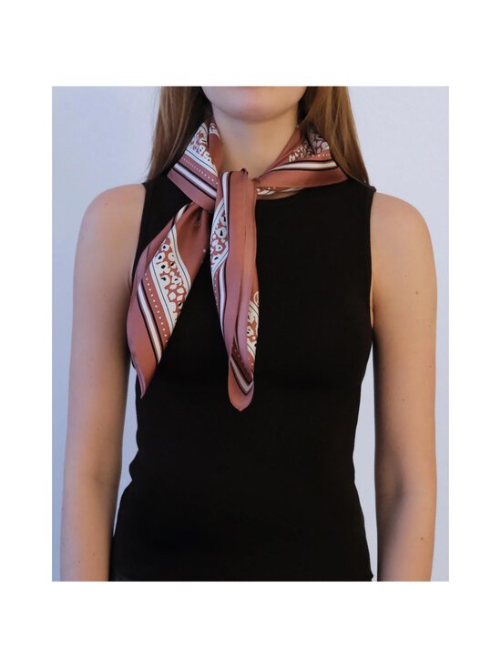lescarf - Gemini-silkkihuivi 65 x 65 cm - TERRA | Stockmann - photo 2