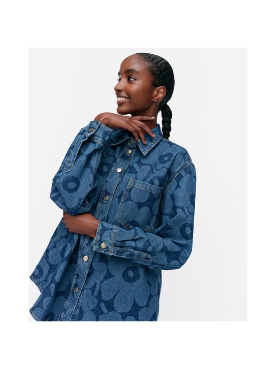 Marimekko - Maridenim Vaihe Unikko džinsa krekls - 550 MID INDIGO - photo 5 Marimekko - Maridenim Vaihe Unikko džinsa krekls - 550 MID INDIGO | Stockmann - photo 5