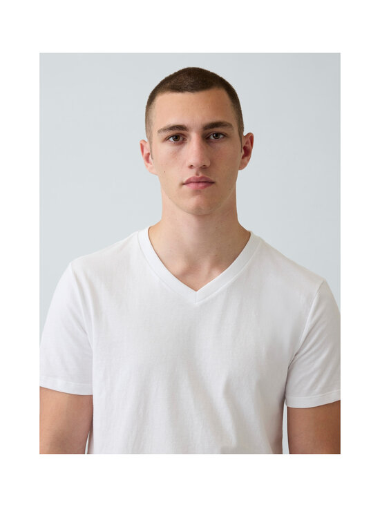 GAP - Classic V t-krekls - OPTIC WHITE 3 | Stockmann - photo 4