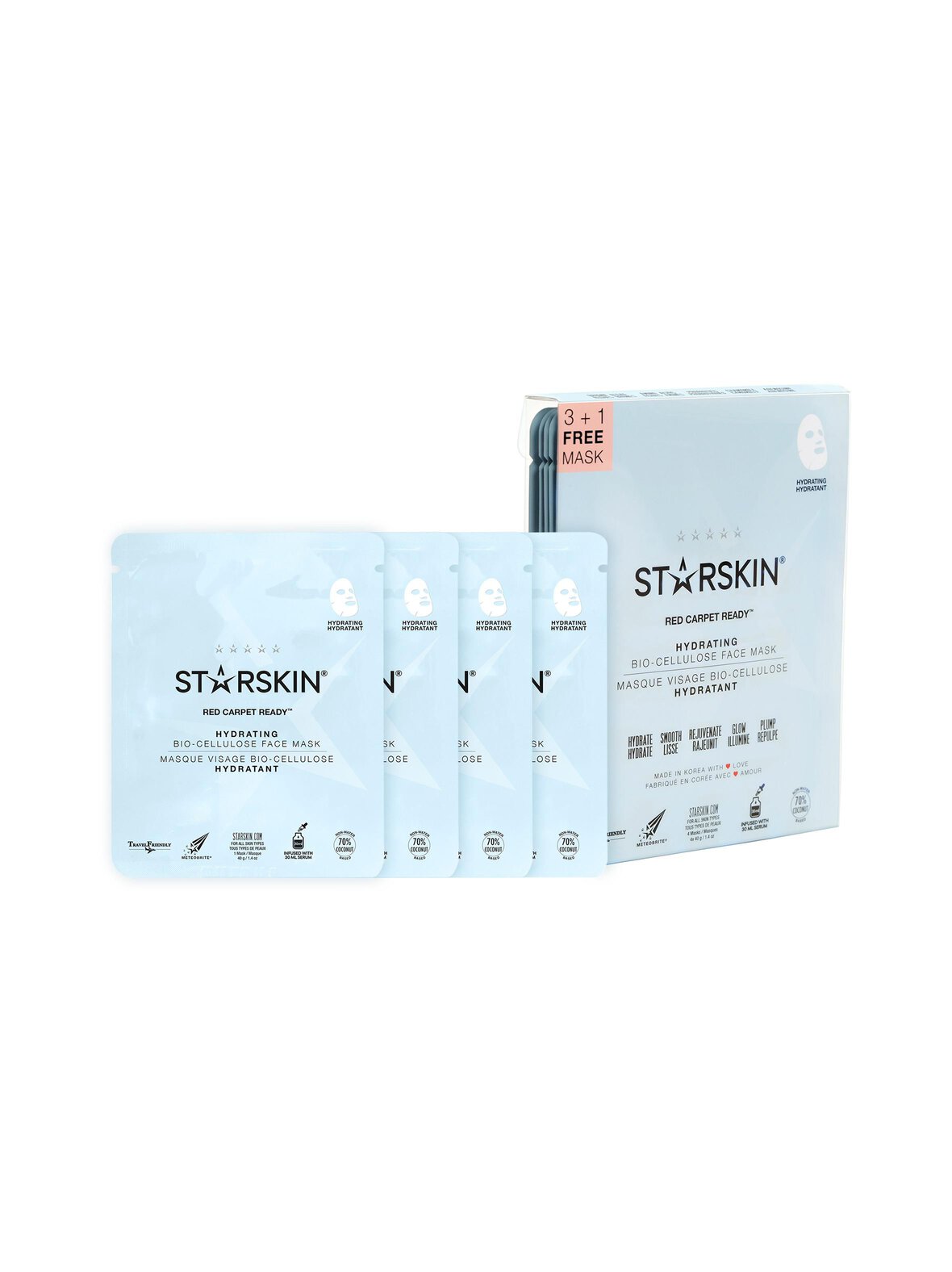 Red Carpet Ready 3+1 pack -pakkaus