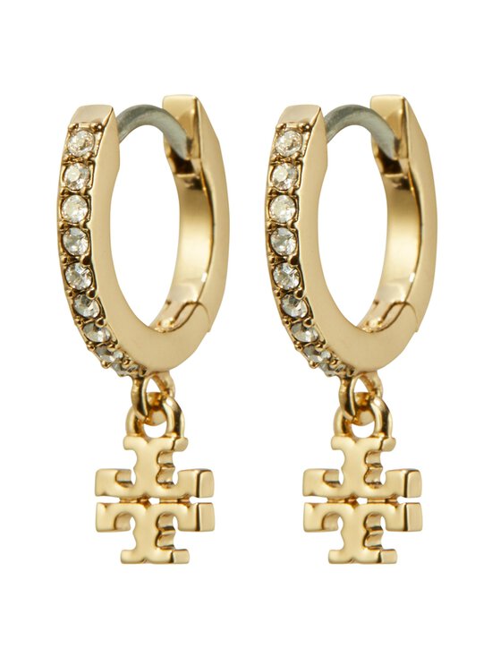 Tory Burch - Eleanor Pave Huggie -korvakorut - TORY GOLD / CRYSTAL - photo 1 Tory Burch - Eleanor Pave Huggie -korvakorut - TORY GOLD / CRYSTAL | Stockmann - photo 1