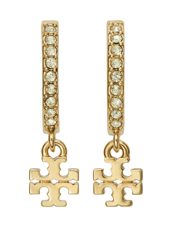 Tory Burch - Eleanor Pave Huggie -korvakorut - TORY GOLD / CRYSTAL - photo 2 Tory Burch - Eleanor Pave Huggie -korvakorut - TORY GOLD / CRYSTAL | Stockmann - photo 2