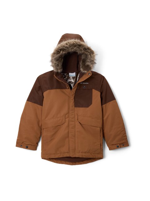 Dětská bunda Columbia Nordic Strider, barva burgundské