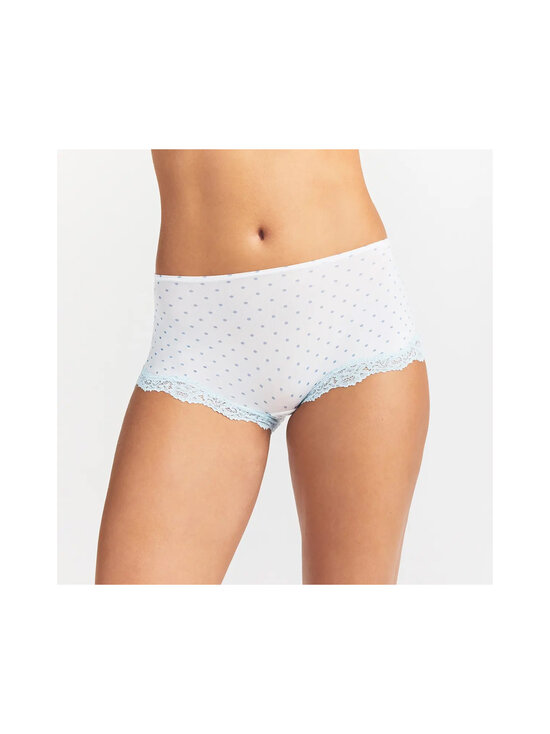 SKIMS - Fits Everybody Lace Boyshort -shortsialushousut - SLATE PIN DOT PRINT | Stockmann - photo 4