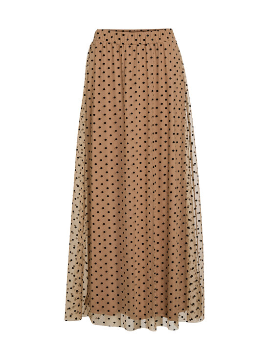 Vila - Maksiseelik Vielsa High Waist - TOASTED COCONUT AOP:BLACK DOTS | Stockmann - photo 1