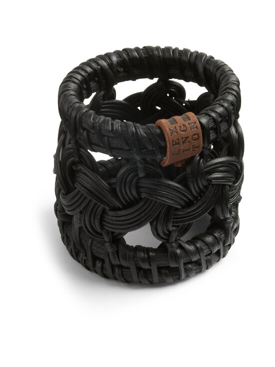 Salvrätirõngas Black Rattan