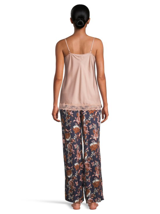A+more - Sesame Modal -satiinihousut - NAVY PRINT | Stockmann - photo 3