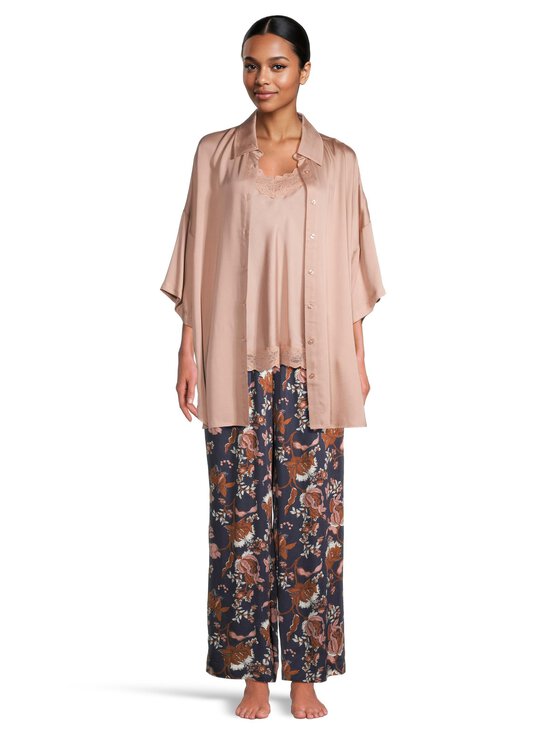 A+more - Sesame Modal -satiinihousut - NAVY PRINT | Stockmann - photo 4