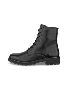 ecco - Metropole Vienna Lace Boot Zipper -nilkkurit - 01001 BLACK | Stockmann