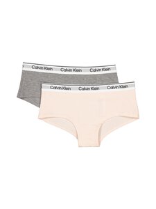 Calvin Klein Kids - Shorty-alushousut 2-pack - 0VJ SILVERPEONY/GREYHEATHER | Stockmann